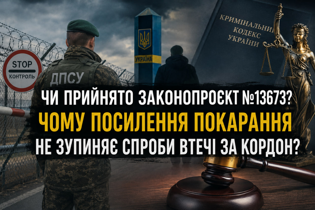 🚨 НОВИЙ ЗАКОН ЗА НЕЗАКОННИЙ ПЕРЕТИН КОРДОНУ ВЖЕ ПРИЙНЯЛИ?